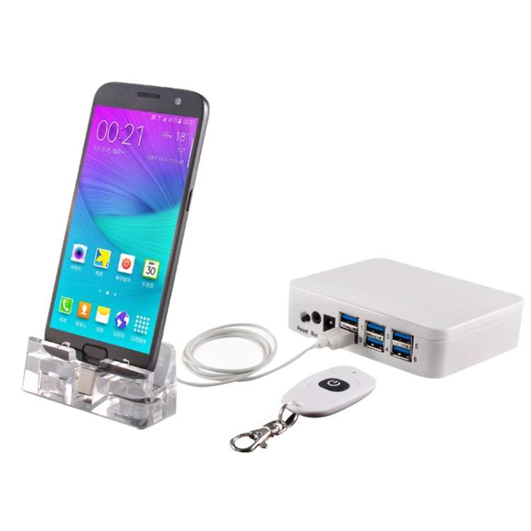 Mobile Phone Anti-theft Display Stand For Xiaomi / Huawei / IPAD Tablet