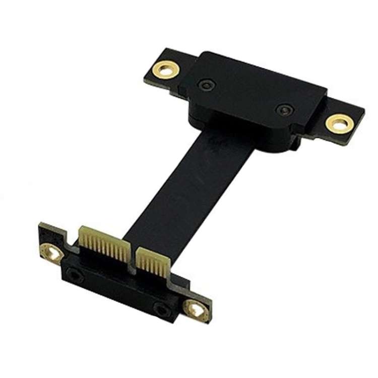 PCI-E 3.0 1X To 1X 90 Degrees Reverse Graphics Card / Wireless Network Card / Conversion Card Extens