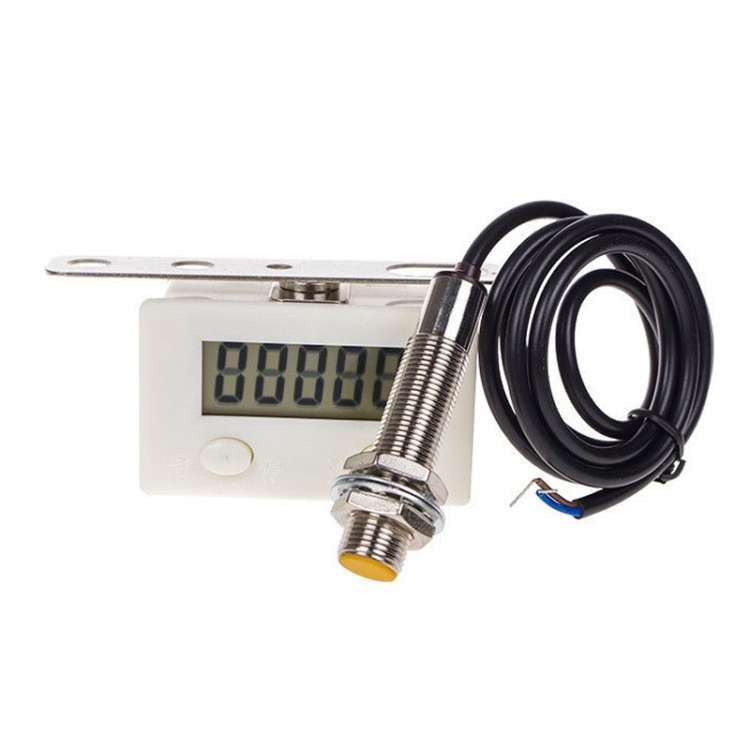 5 Display Electronic Digital Counter Industrial Magnetic Sensor Switch Punch Counter ,Spec: With Nic