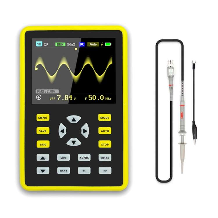 FNIRSI 2.4 Inch IPS Screen 100MHz Digital Oscilloscope(5012H)