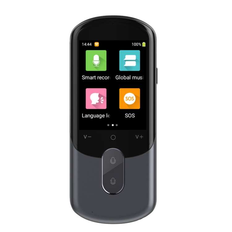 2.88-inch HD Screen WiFi Translator 139 Languages Voice Translator Photo Recording Translator Pen(Da