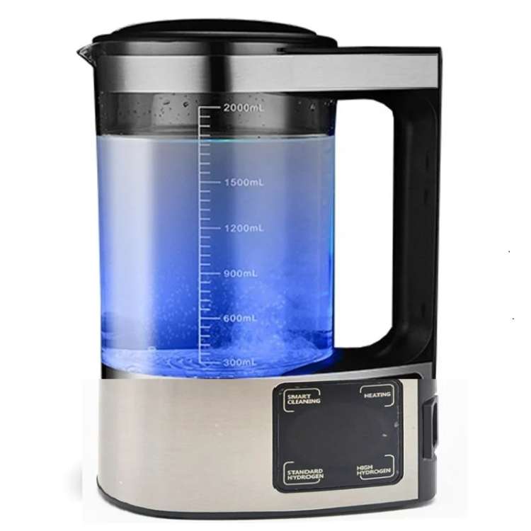 V8 2L Micro-electrolysis hydrogen-rich Water Machine Home Smart Cleaning Hydrogen-rich Kettle(US Plu