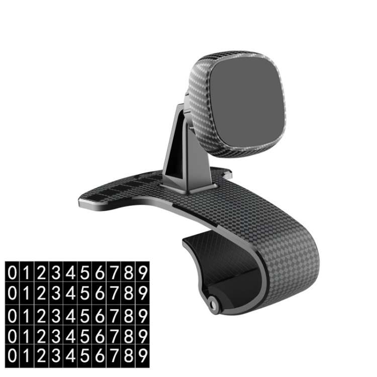 Magnetic Mobile Phone Car Holder Dashboard Parking Number Plate(X1+Q3)