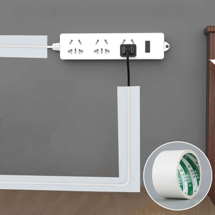 Anti-Biting And Tangled Network Cable Organizer Wire Covering Adhesive Tape, Color: 1 Roll-50mmx5m(W