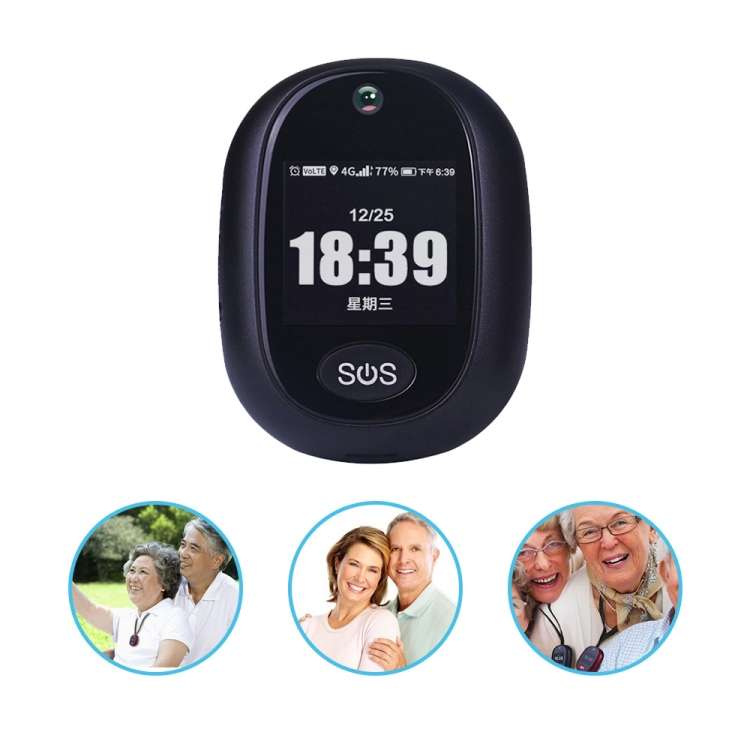 REACHFAR RF-V45-A Mini GPS Smart Tracker Pendant, Support SOS / Camera / Health Management / 4G LTE,
