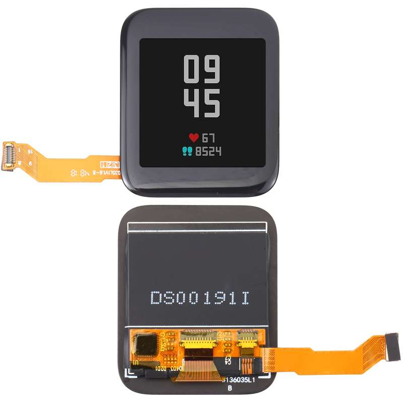 LCD Screen and Digitizer Full Assembly for Amazfit Lite(Black)