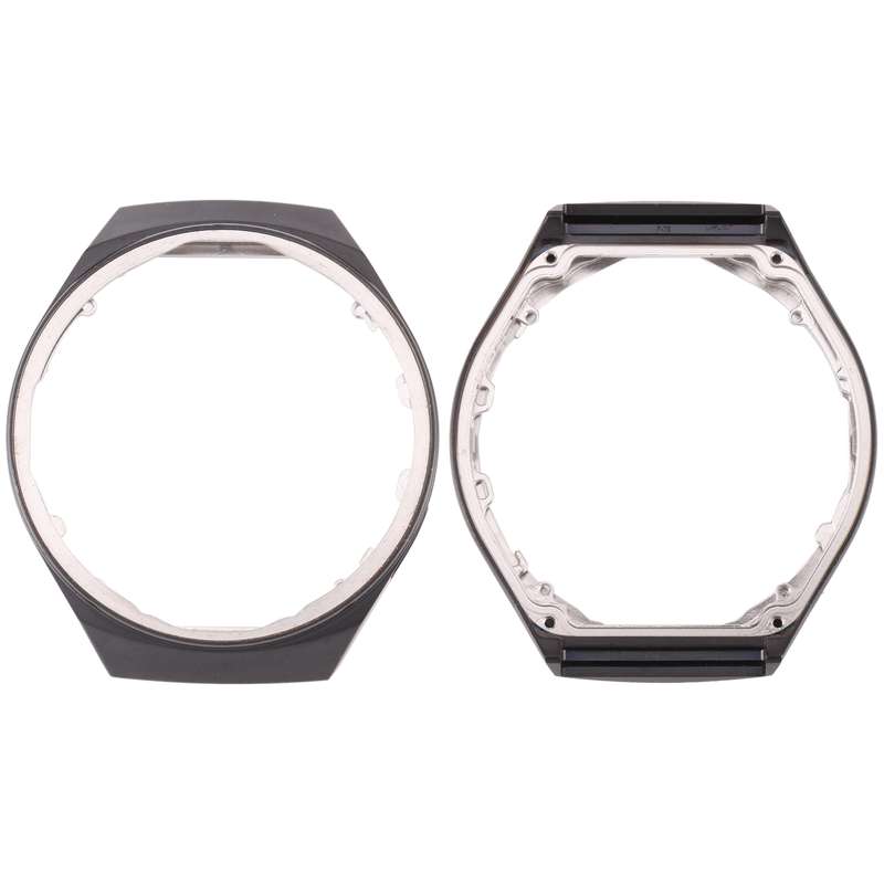 LCD Screen Frame Bezel Plate For Huawei Watch GT 2E HCT-B19(Black)
