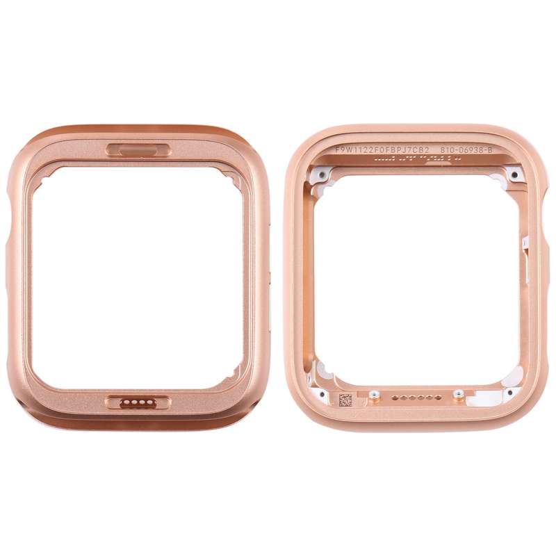 For Apple Watch Series SE 2022 44mm Aluminum Alloy Middle Frame Bezel Plate(Black)