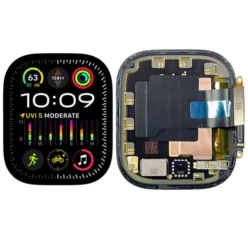 For Apple Watch Ultra 2 A2986 A2987 Original LCD Screen Digitizer Full Assembly with Frame