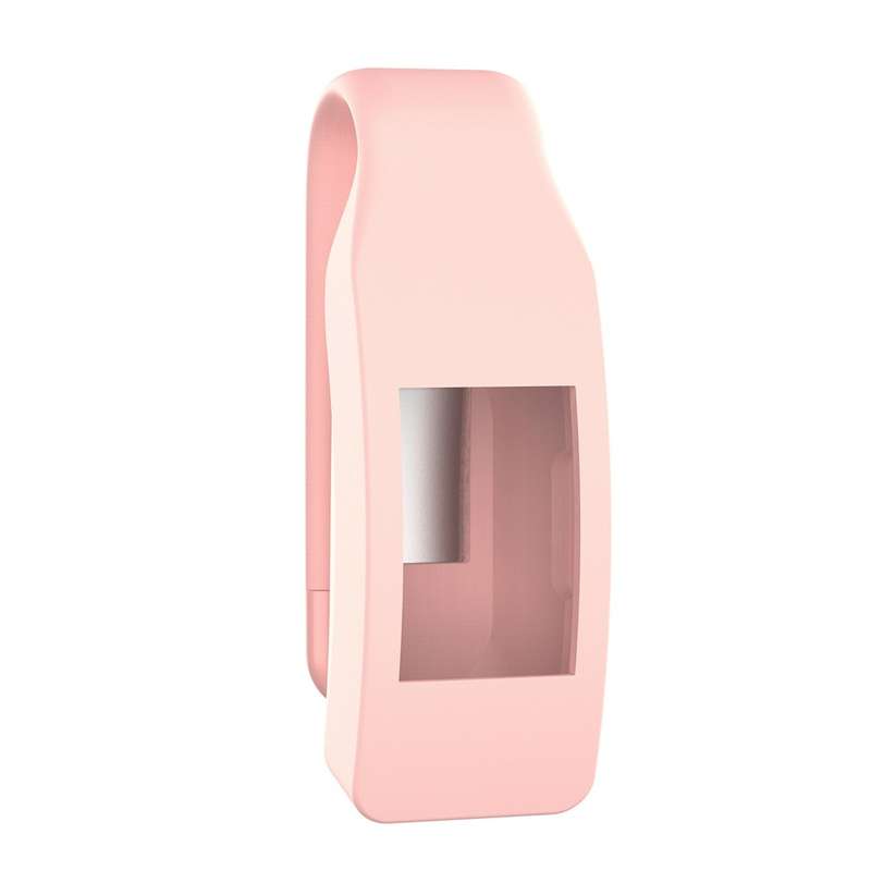 Smart Watch Silicone Clip Button Protective Case for Fitbit Inspire / Inspire HR / Ace 2(Cyan)