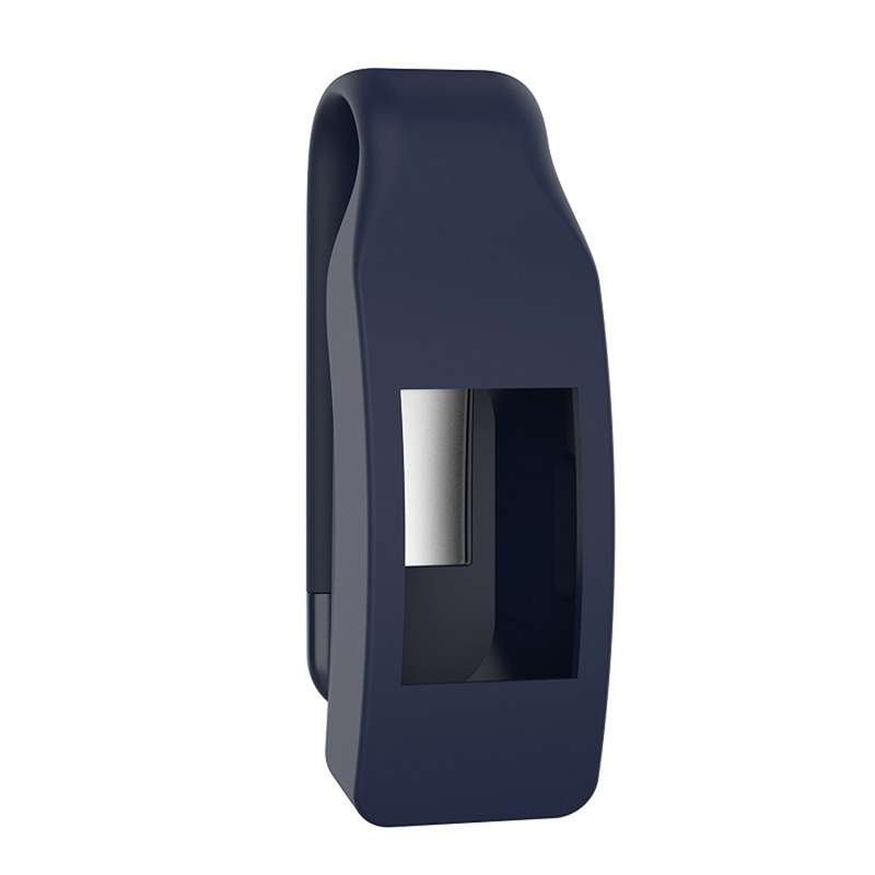 Smart Watch Silicone Clip Button Protective Case for Fitbit Inspire / Inspire HR / Ace 2(Cyan)