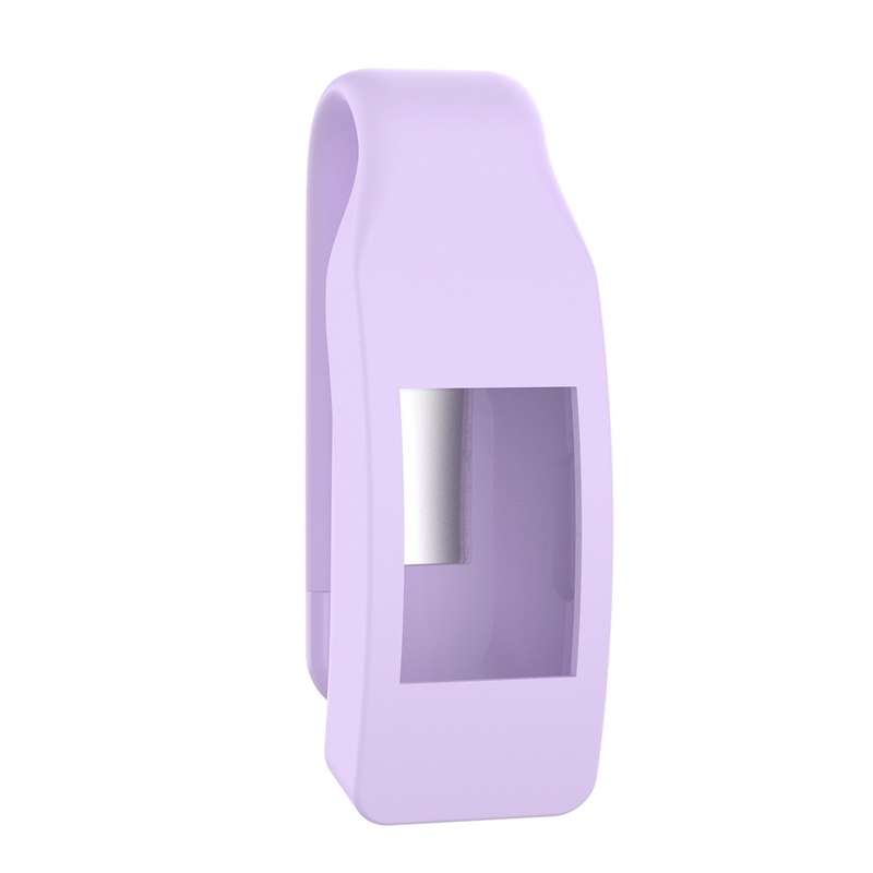 Smart Watch Silicone Clip Button Protective Case for Fitbit Inspire / Inspire HR / Ace 2(Cyan)