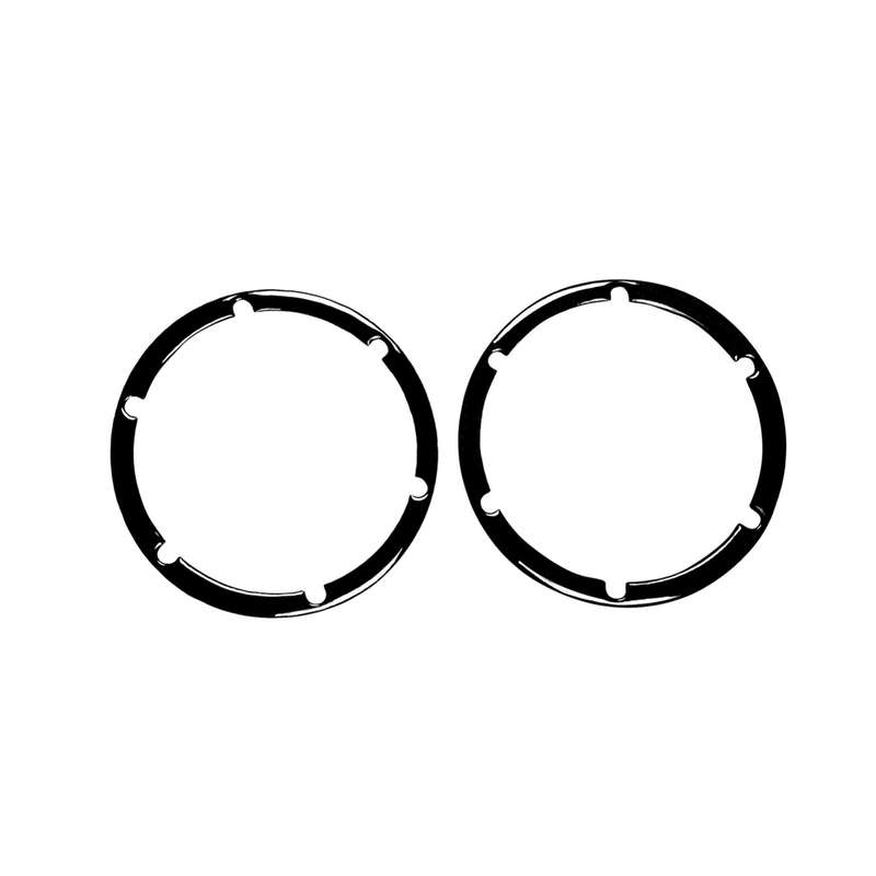 For Nissan 350Z 2003-2009 2pcs Car Hardtop Rear Speaker Horn Decorative Sticker, Left and Right Driv