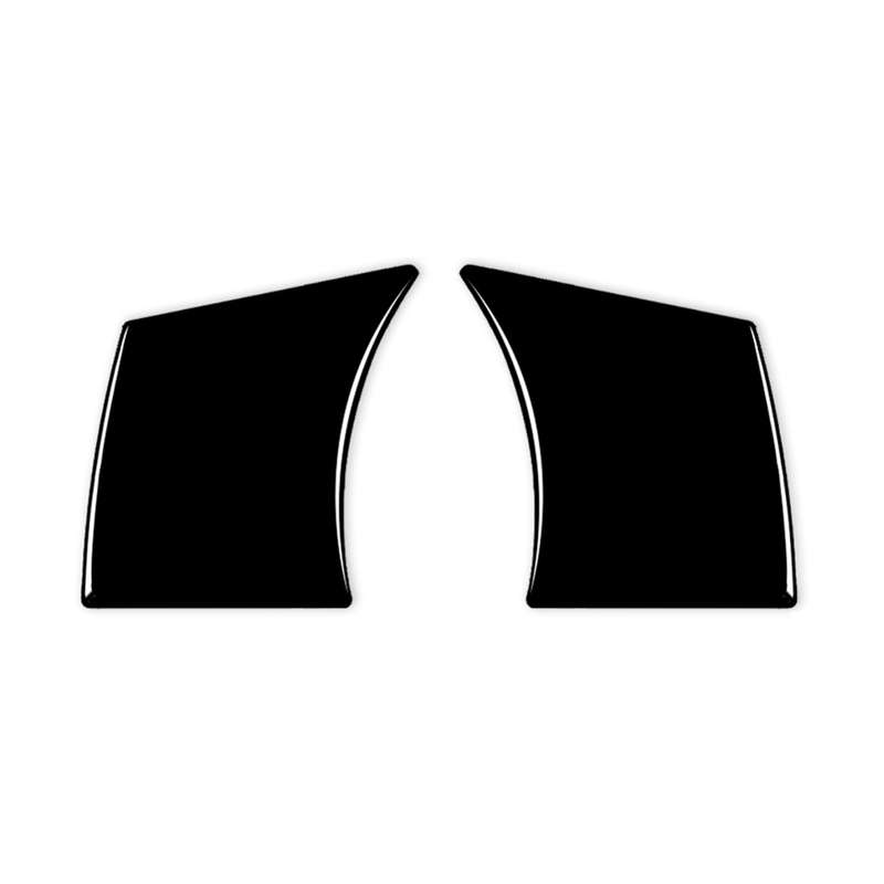 For Nissan 350Z 2003-2009 2pcs Car Steering Wheel Button Frame Type B Decorative Stickers, Left and