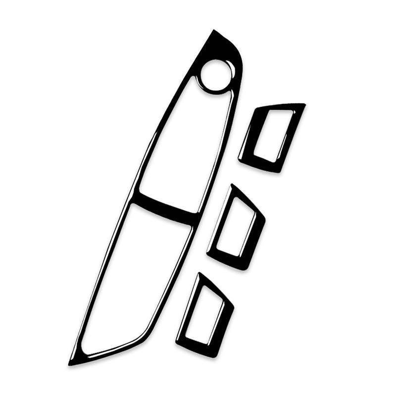 For BMW 5 Series F10 2011-2018 Car Lifting Panel Decorative Sticker,Left Drive