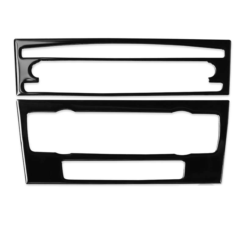 For BMW 3 Series E90/E92 2005-2012 2pcs Car Air Conditioner CD Control Panel Non-navigation with Hol