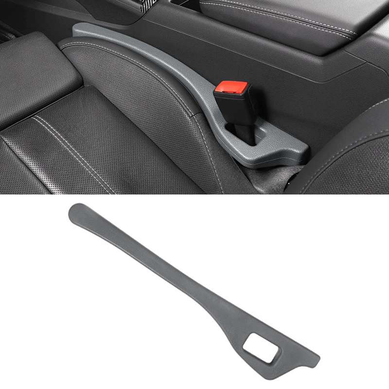 Car Seat Gap Bar Car Interior Armrest Box Gap Leak-proof Filler (Black)