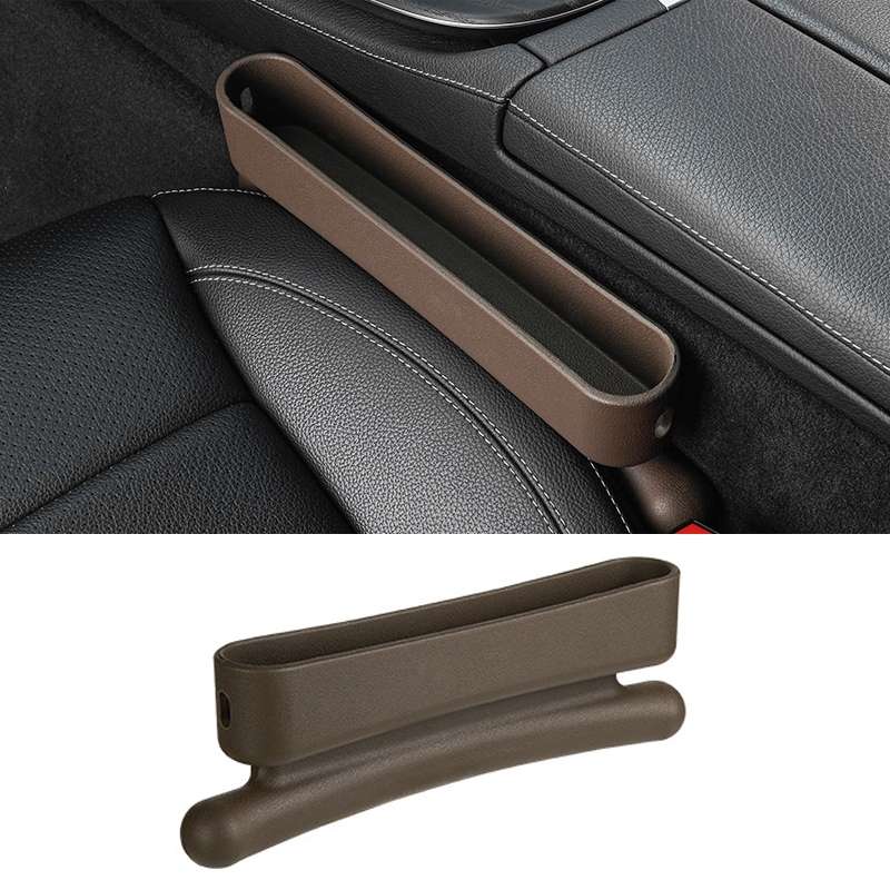 Car Gap Storage Box Multifunctional Car Seat Crevice Storage Box, Specification: Single Pack (Black)