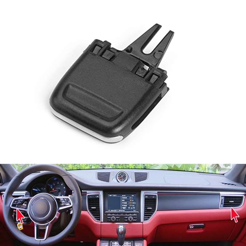For Porsche Macan Left Driving Car Left and Right Air Conditioning Air Outlet Paddle 95B819702D-1