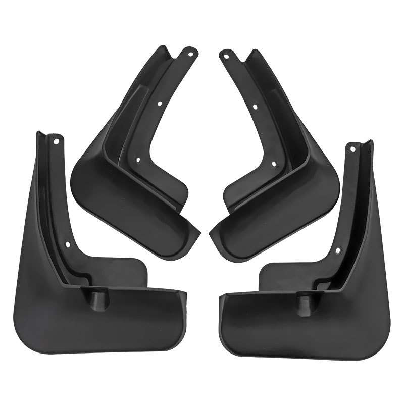 For Hyundai Santa Fe 2019-2021 4pcs/Set Car Auto Soft Plastic Splash Flaps Fender Guard