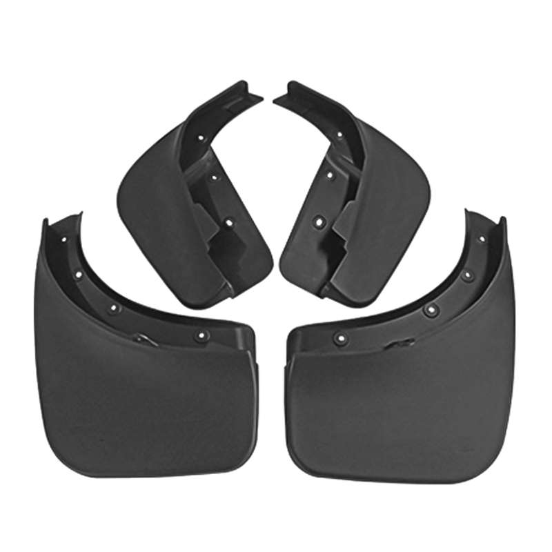 For Volkswagen Touareg 2011-2018 4pcs/Set Car Auto Soft Plastic Splash Flaps Fender Guard