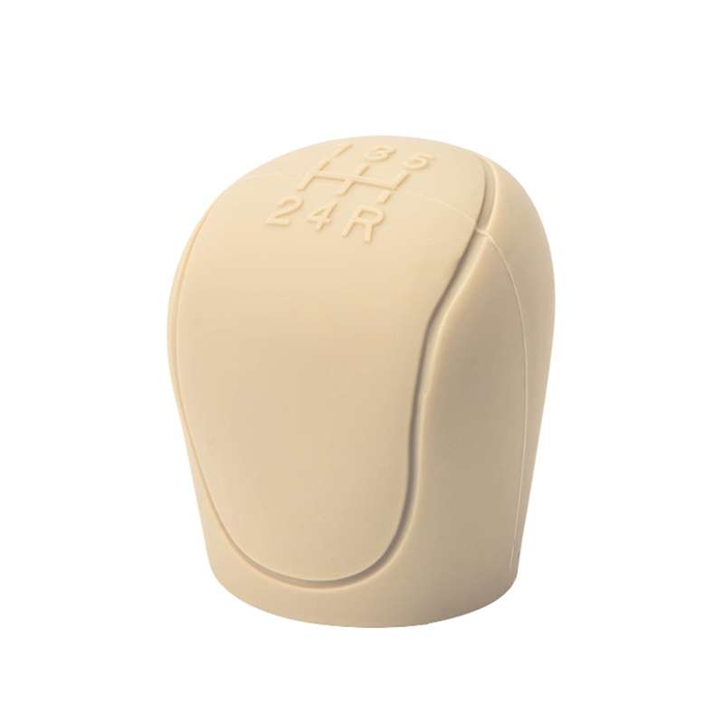 For Ford Car Silicone Dustproof Shift Knob Gear Protective Cover (Grey)