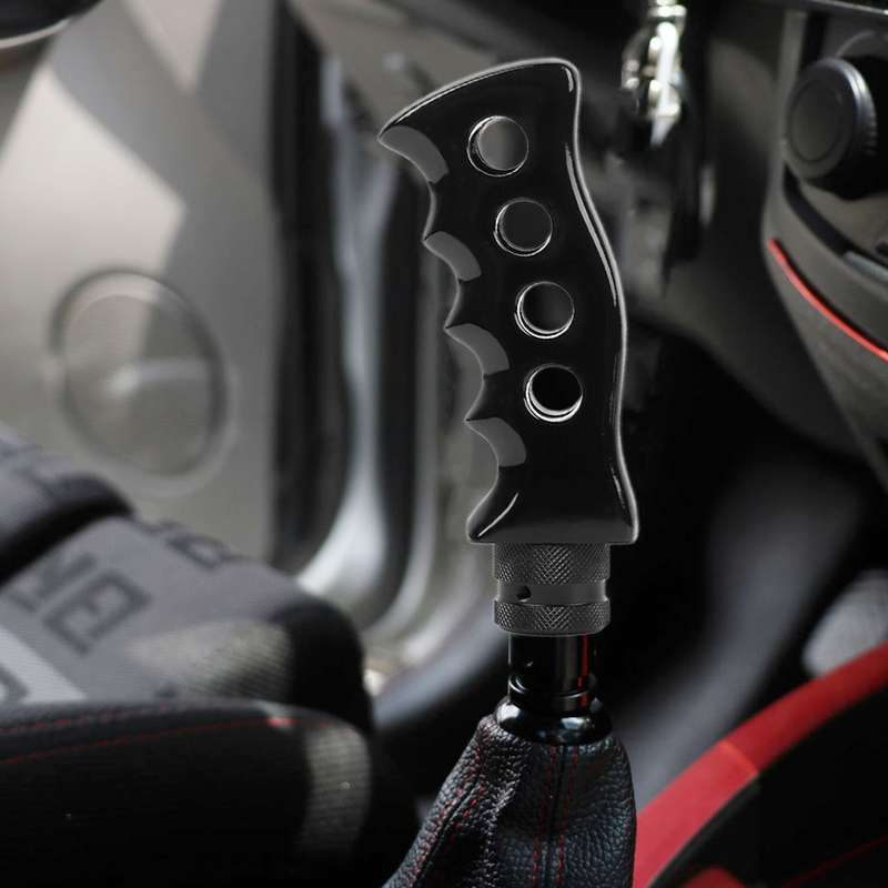 Universal Vehicle Knife-shaped Modified Gear Shift Knob (Black)