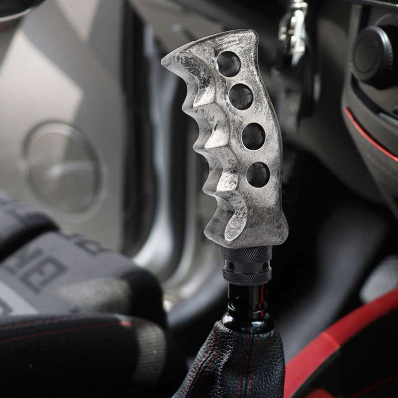 Universal Vehicle Knife-shaped Modified Gear Shift Knob (Black)