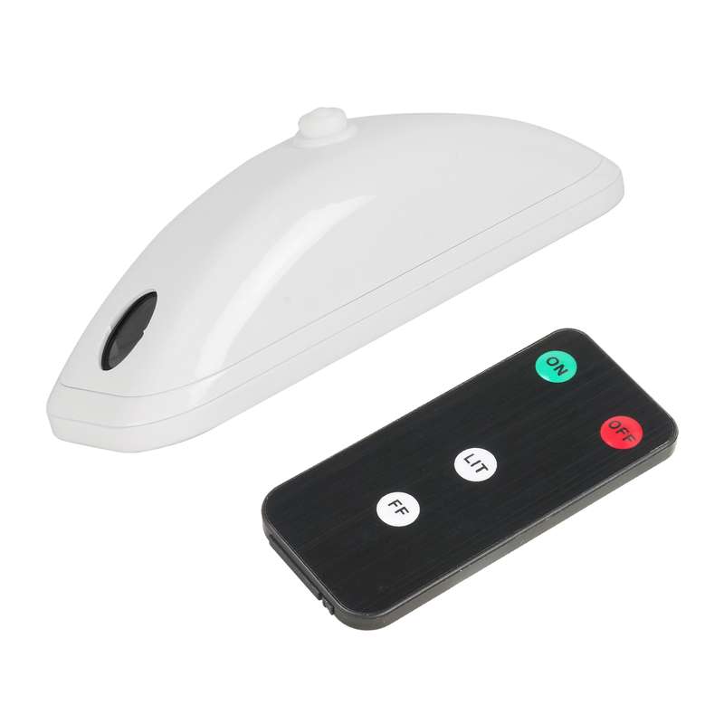 H901 Car Remote Pilot Light Warning Light Dual Flash Light (Black)