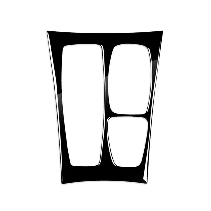 Car Left Drive Gear Panel Decorative Sticker for BMW X5 E70 2008-2013 / X6 E71 2009-2014(Black)