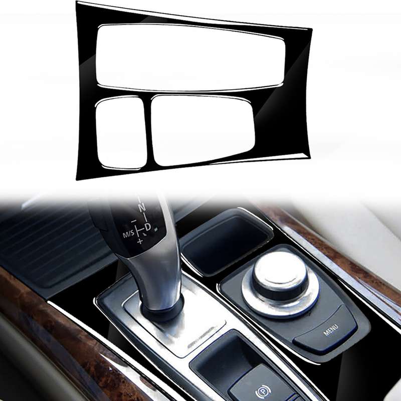 Car Left Drive Gear Panel Decorative Sticker for BMW X5 E70 2008-2013 / X6 E71 2009-2014, Basic Vers