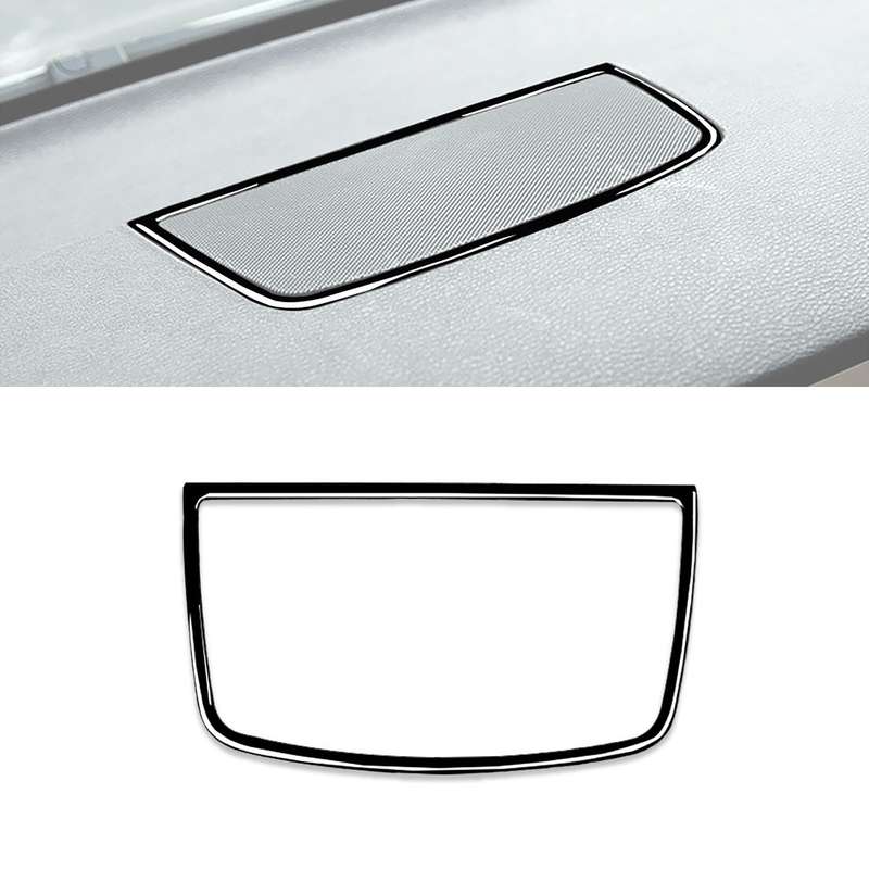 Car Dashboard Horn Frame Decorative Sticker for BMW X5 E70 / X6 E71 2008-2013, Left and Right Drive