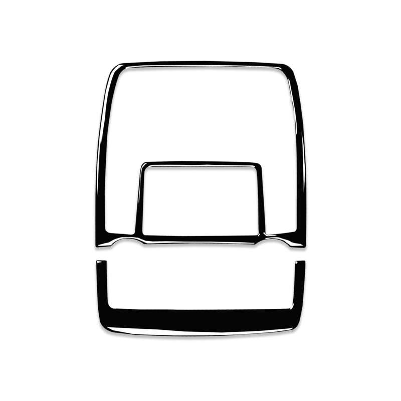 Car Reading Light Panel Decorative Sticker for BMW X5 E70 / X6 E71 2008-2013, Left and Right Drive U