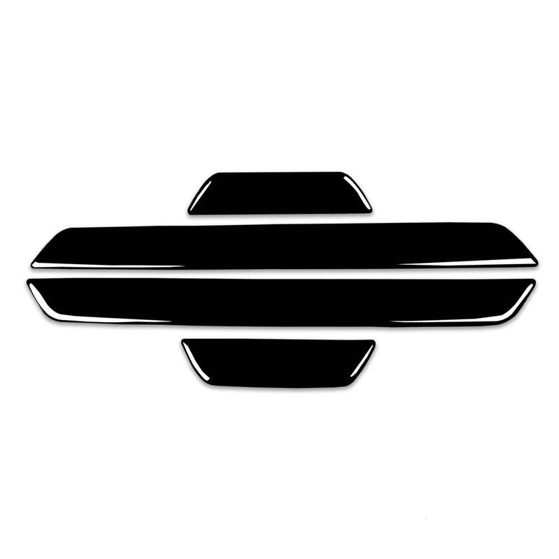 Car Door-step Decorative Sticker for BMW X5 E70 2008-2013 / X6 E71 2009-2014, Left and Right Drive