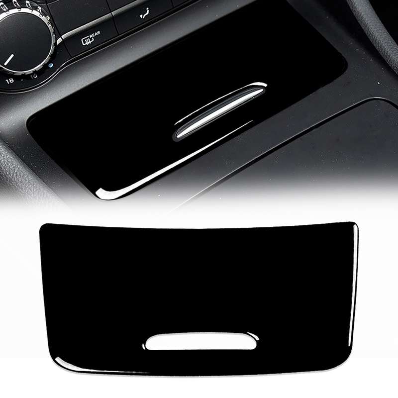 Car Central Cigarette Lighter Cover Decorative Sticker For Mercedes-Benz A-class 2013-2018 / CLA 201