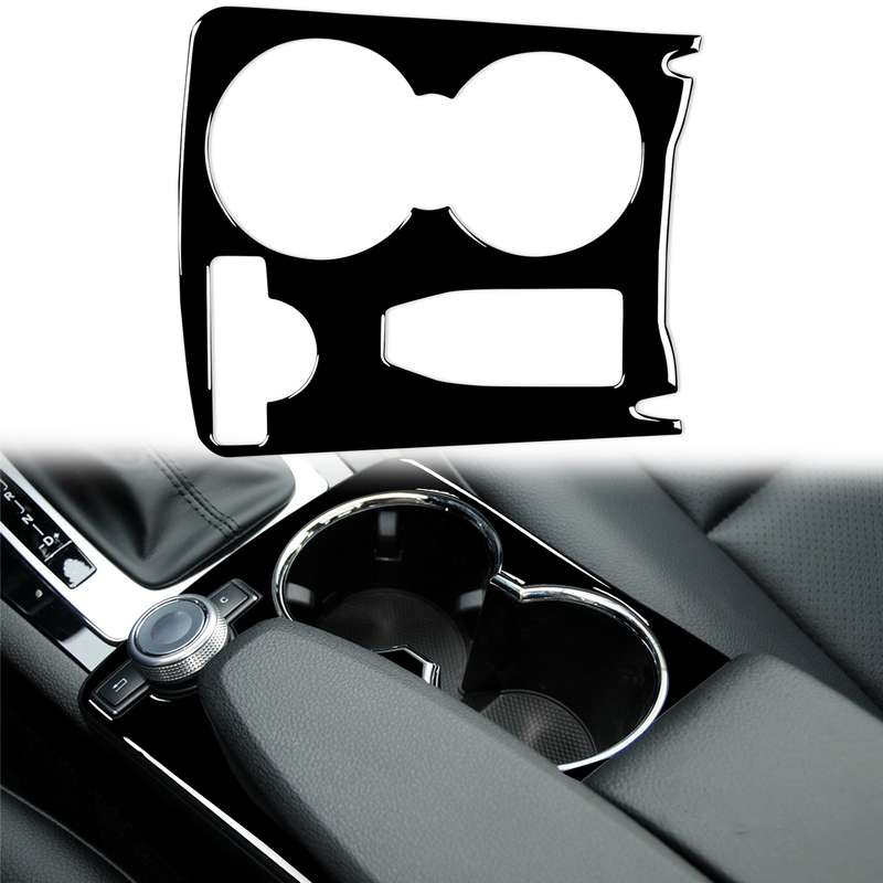 Car Left Drive Central Gear Panel Decorative Sticker For Mercedes-Benz 2007-2014 C-class W204 C180 C