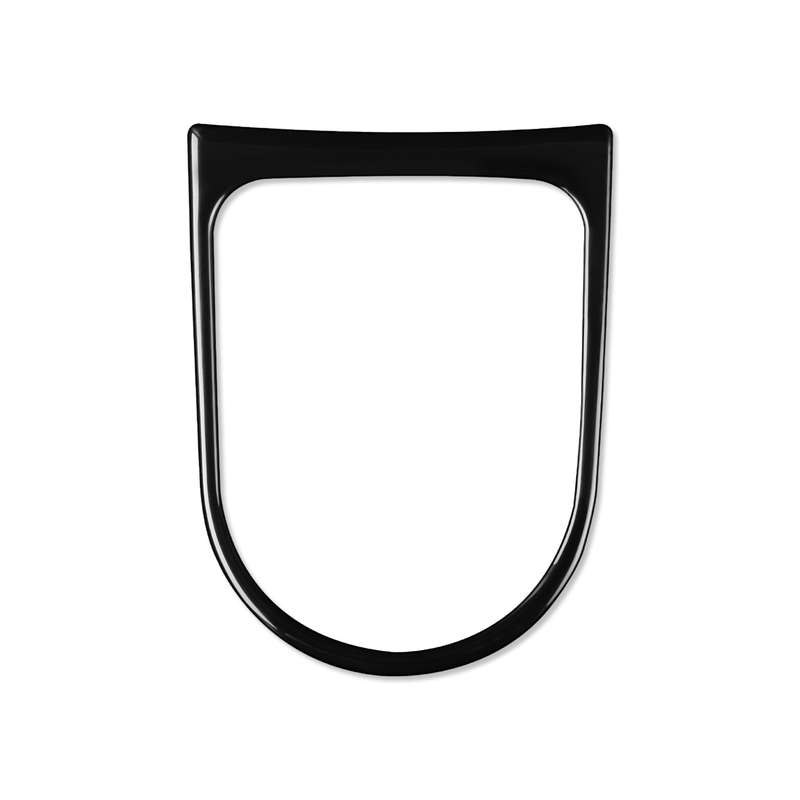 For Ford Mustang 2015-2020 Car Gear Frame Decorative Sticker, Left and Right Drive Universal (Black)