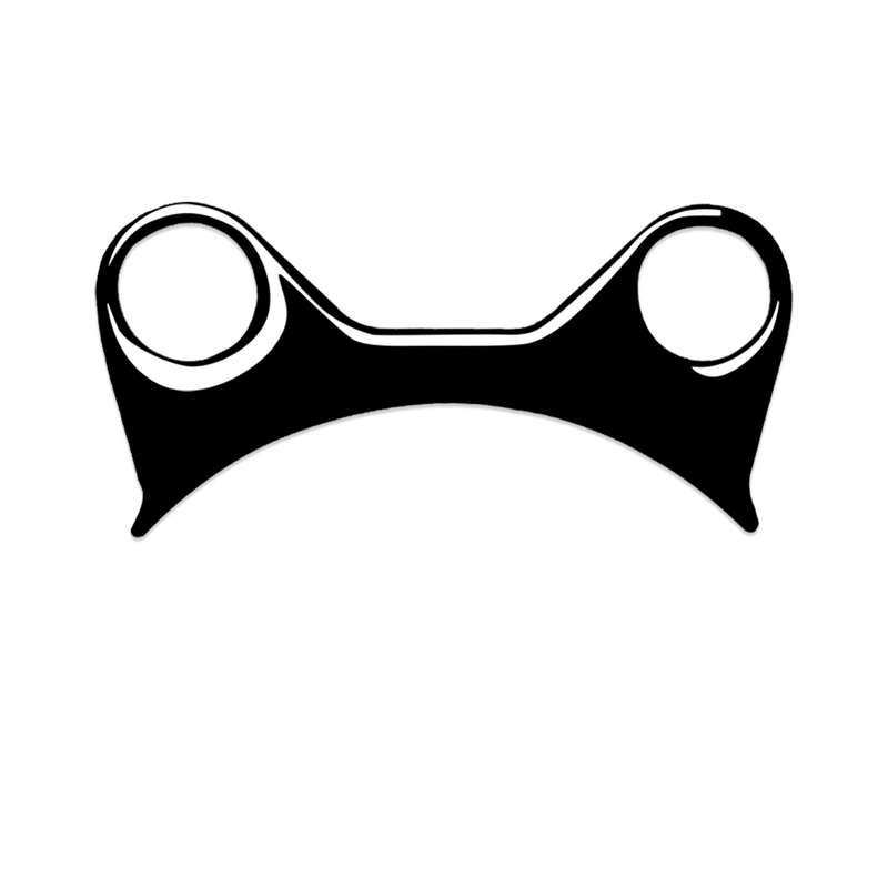 For Nissan 370Z Z34 2009- Car Manual Gear Console Panel Decorative Sticker, Left and Right Drive Uni