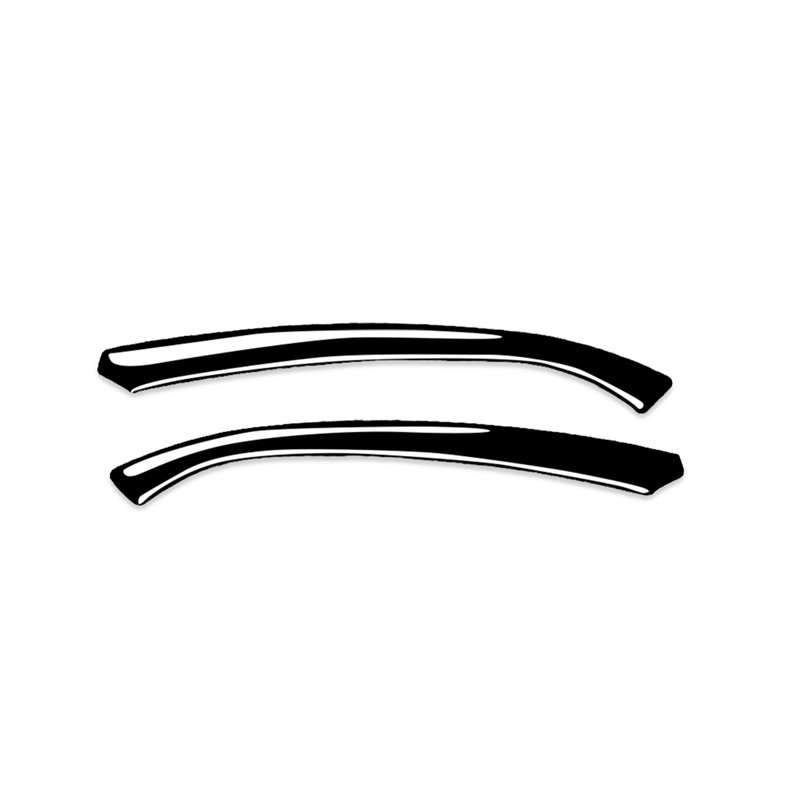 For Nissan 370Z Z34 2009- Car Dashboard Decorative Sticker, Left and Right Drive Universal (Black)