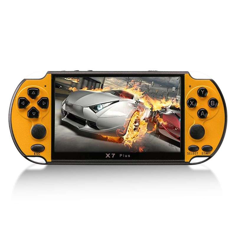 X7 Plus Retro Classic Games Handheld Game Console with 5.1 inch HD Screen & 8G Memory, Support MP4 /
