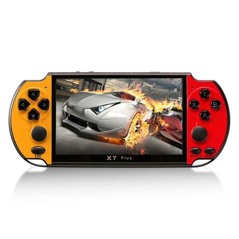 X7 Plus Retro Classic Games Handheld Game Console with 5.1 inch HD Screen & 8G Memory, Support MP4 /