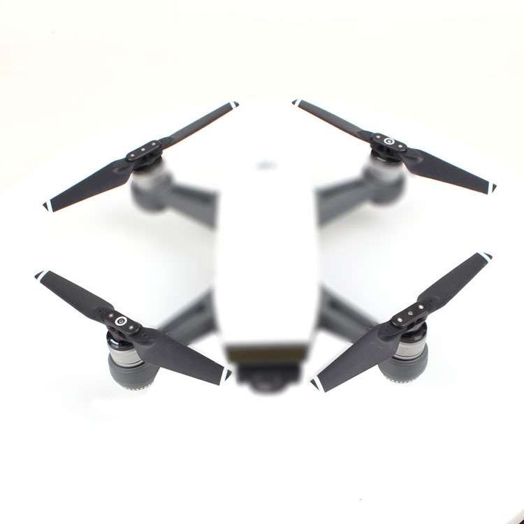 2 Pairs 4730F Foldable Quick-Release CW / CCW Propellers for DJI Spark(Gold)