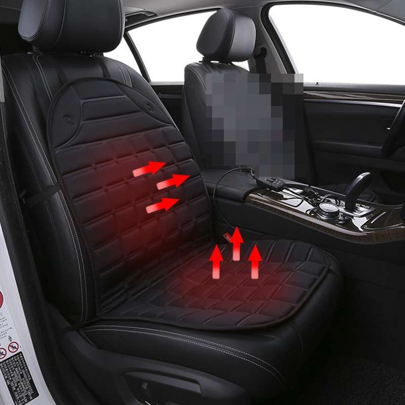 12V Heated Car Seat Cushion Cover Seat Heater Warmer Winter Car Cushion Car Driver Heated Seat Cushi