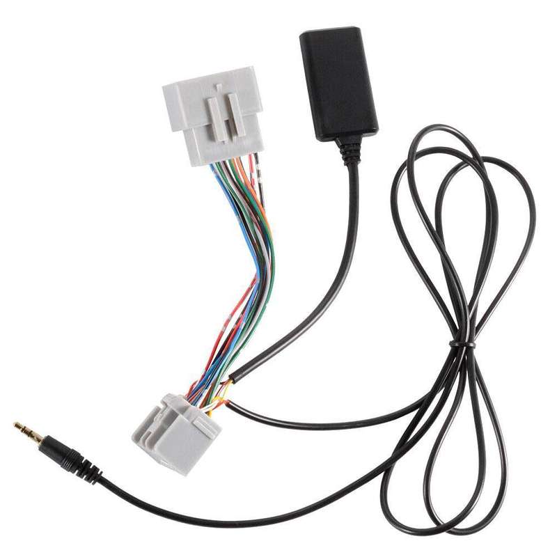 Car Wireless Bluetooth Module AUX Audio Adapter Cable + Bluetooth Audio Receiver for Volvo C S V CX