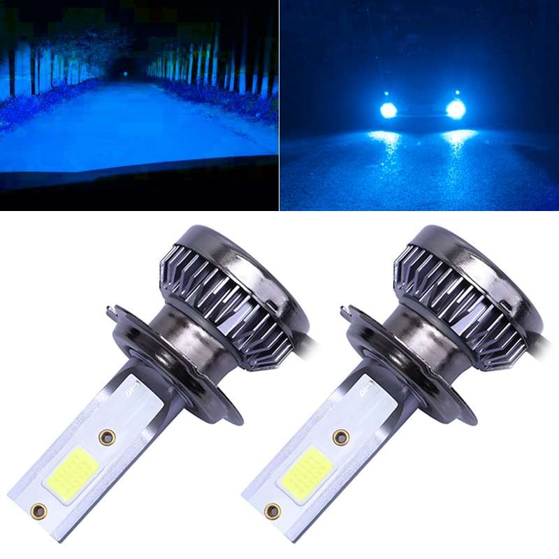 2 PCS H7 DC9-36V / 36W / 8000K / 6000LM IP68 Car / Motorcycle Mini COB LED Headlight Lamps / Fog Lig