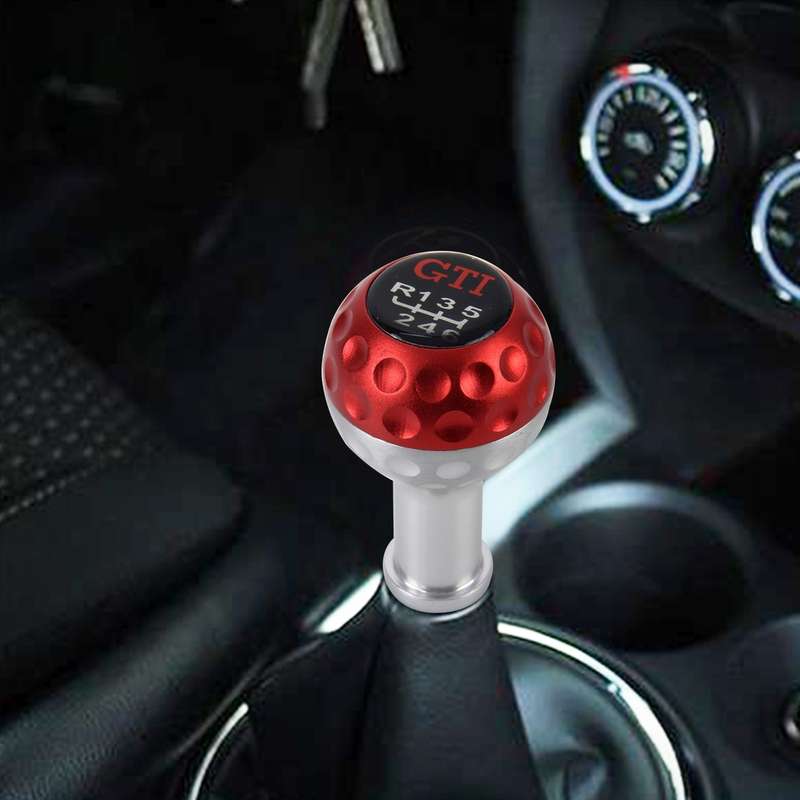 Universal Manual or Automatic Gear Shift Knob Fit for All Car(Black)