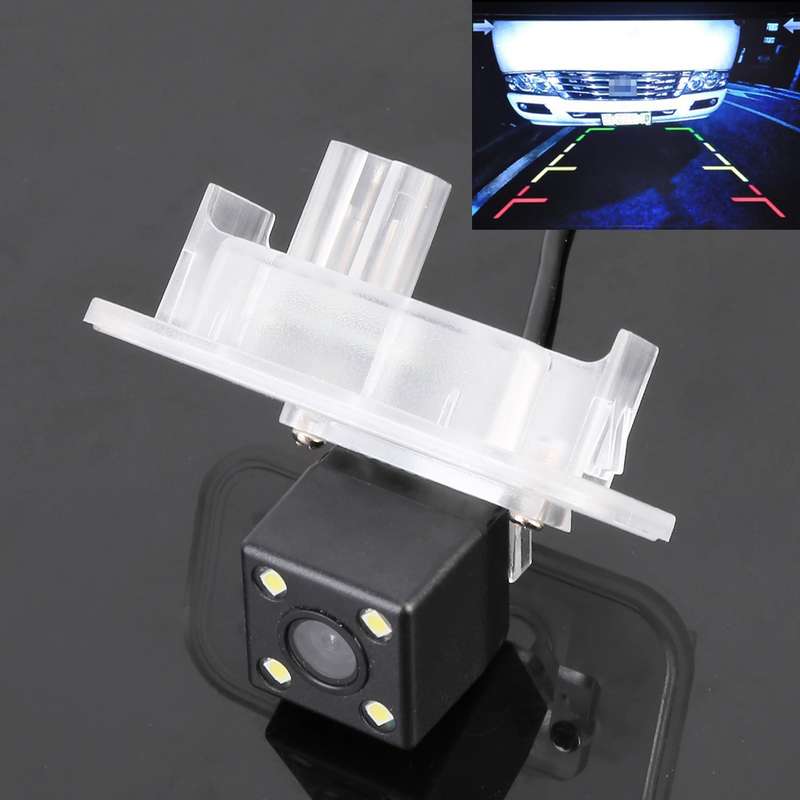656x492 Effective Pixel HD Waterproof 4 LED Night Vision Wide Angle Car Rear View Backup Reverse Cam