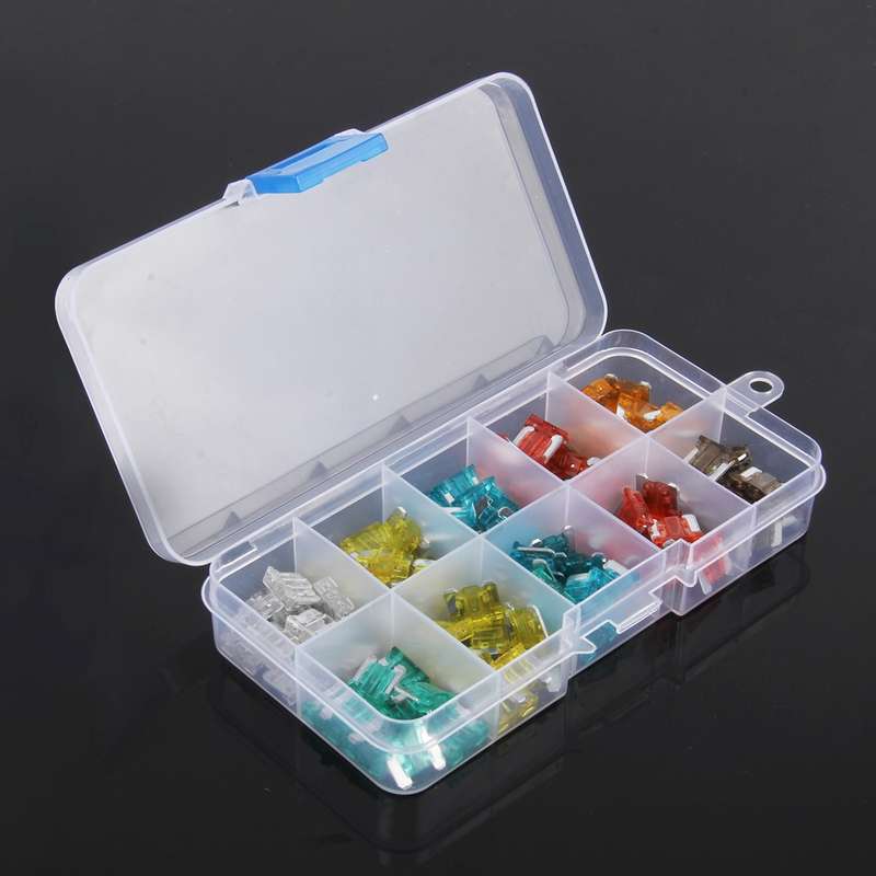 100 PCS 5Amp 7.5Amp 10Amp 15Amp 20Amp 25Amp 30Amp Mini Add-a-circuit Fuse Tap Adapter Blade Fuse Hol