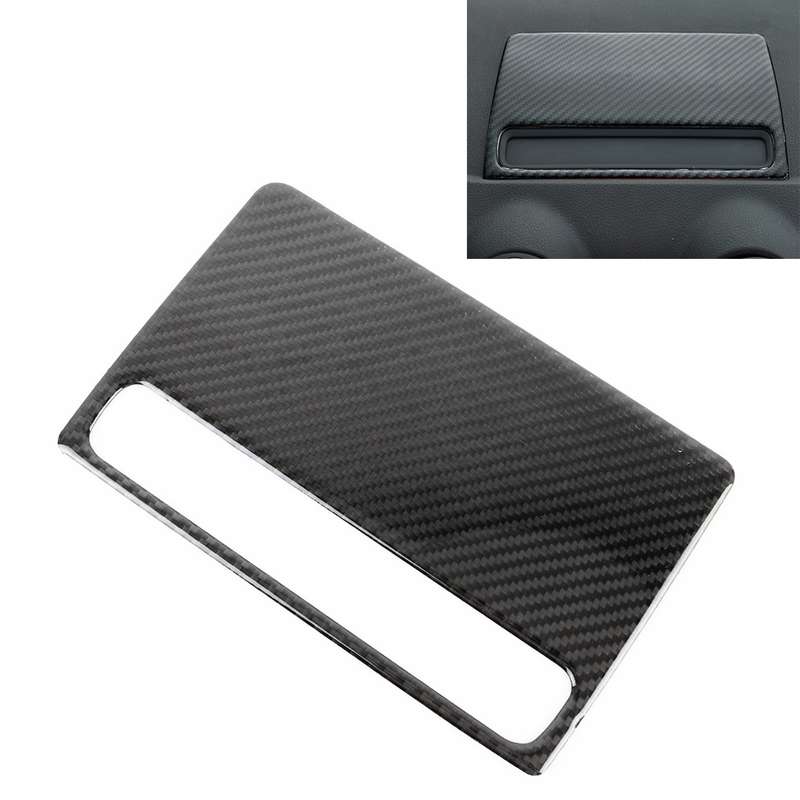 Car Carbon Fiber Navigation Decorative Panel for Audi A3 2014-2018