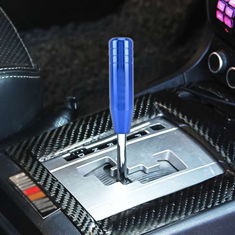 Universal Long Strip Shape Car Gear Shift Knob Modified Shifter Lever Knob, Length: 13cm(Black)